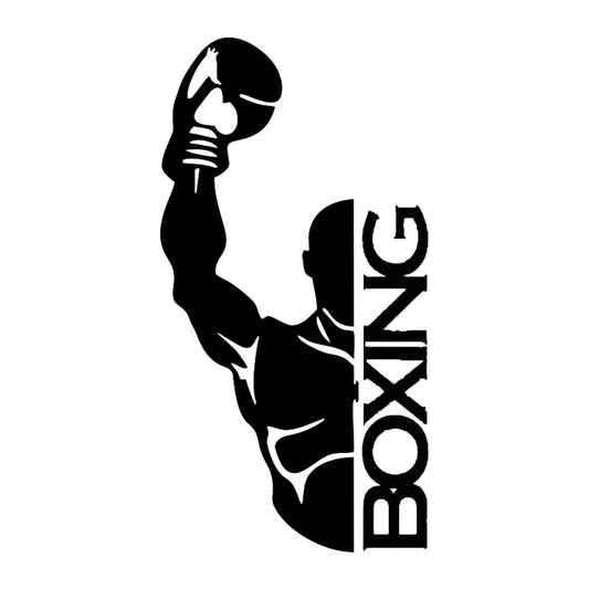 V1171 die-cut Vinyl Decal Boxing Sticker Waterproof Decors On
