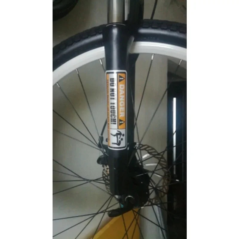 2PCS Sticker Danger Do Not Touch Serious Injury Or