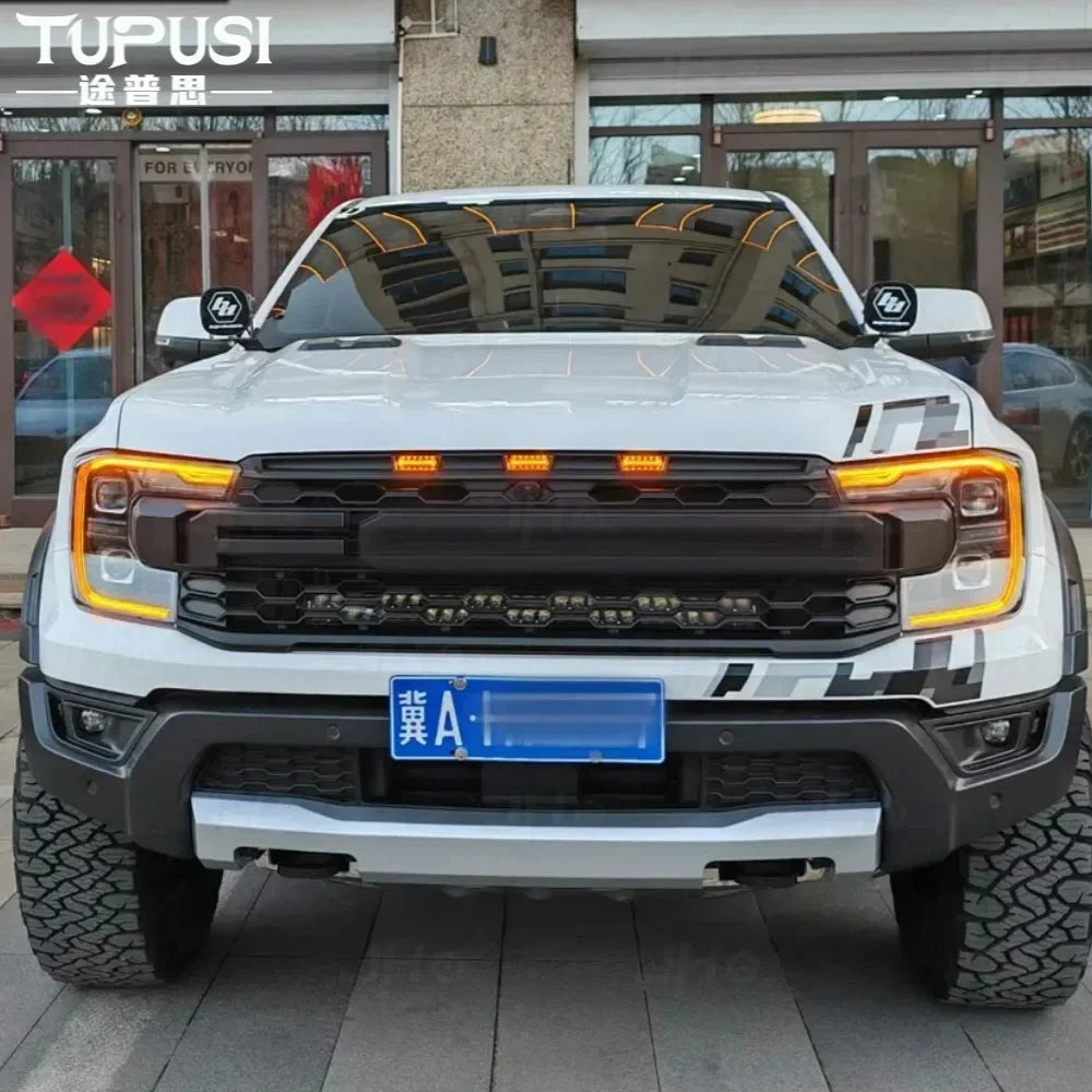 For Ford Ranger T9 Matrix 2023 Amber Headlight Function Frame