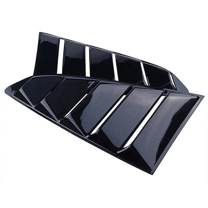 For Ford Mustang 2015-2020 Rear Louver Window Side Shutter Cover