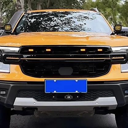 For Ford Ranger T9 2023-2024 4PCS Front Grille Daytime Running