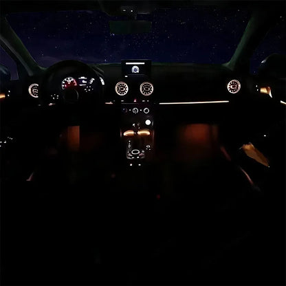 For Audi A3 S3 RS3 2004-2020 RGB Ambient Lighting Air Vent Kit