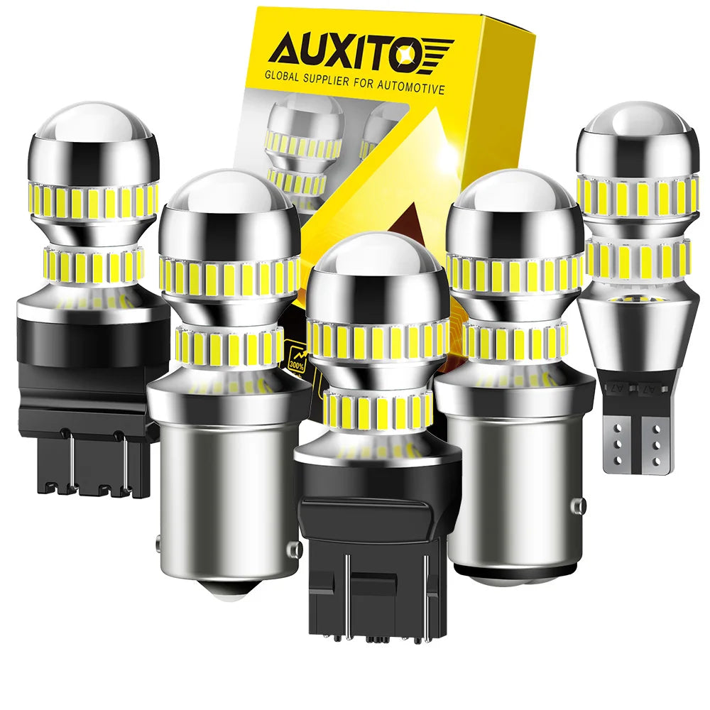 Auxito 2PCS 1156 T15 Reverse Canbus 7443 W21 5W