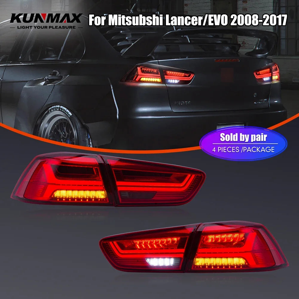 For Mitsubshi Lancer Evo 08-17 Reverse Pair Tail Brake Turning