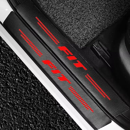 For Honda Fit Logo 2021 2020 4PCS Sill Pedal Rear Bumper