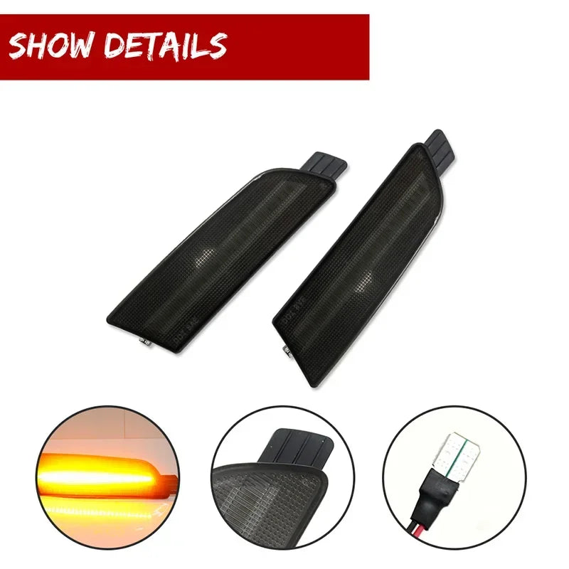 For Mazda 6 2009 2010 2011 2012 2013 Front Bumper Side Marker