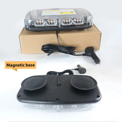 For Vehicle Roof Multi-Mode Flash 12V Magnetic Mount Strobe 24V
