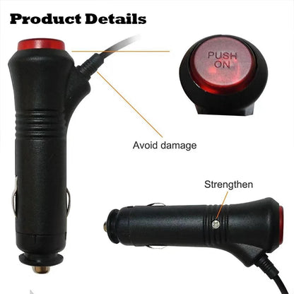 8LED Strobe Windshield Red Blue Flasher Emergency Warning Signal