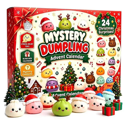 Squishy Christmas Advent Calendar 24 Days Countdown Surprise Box