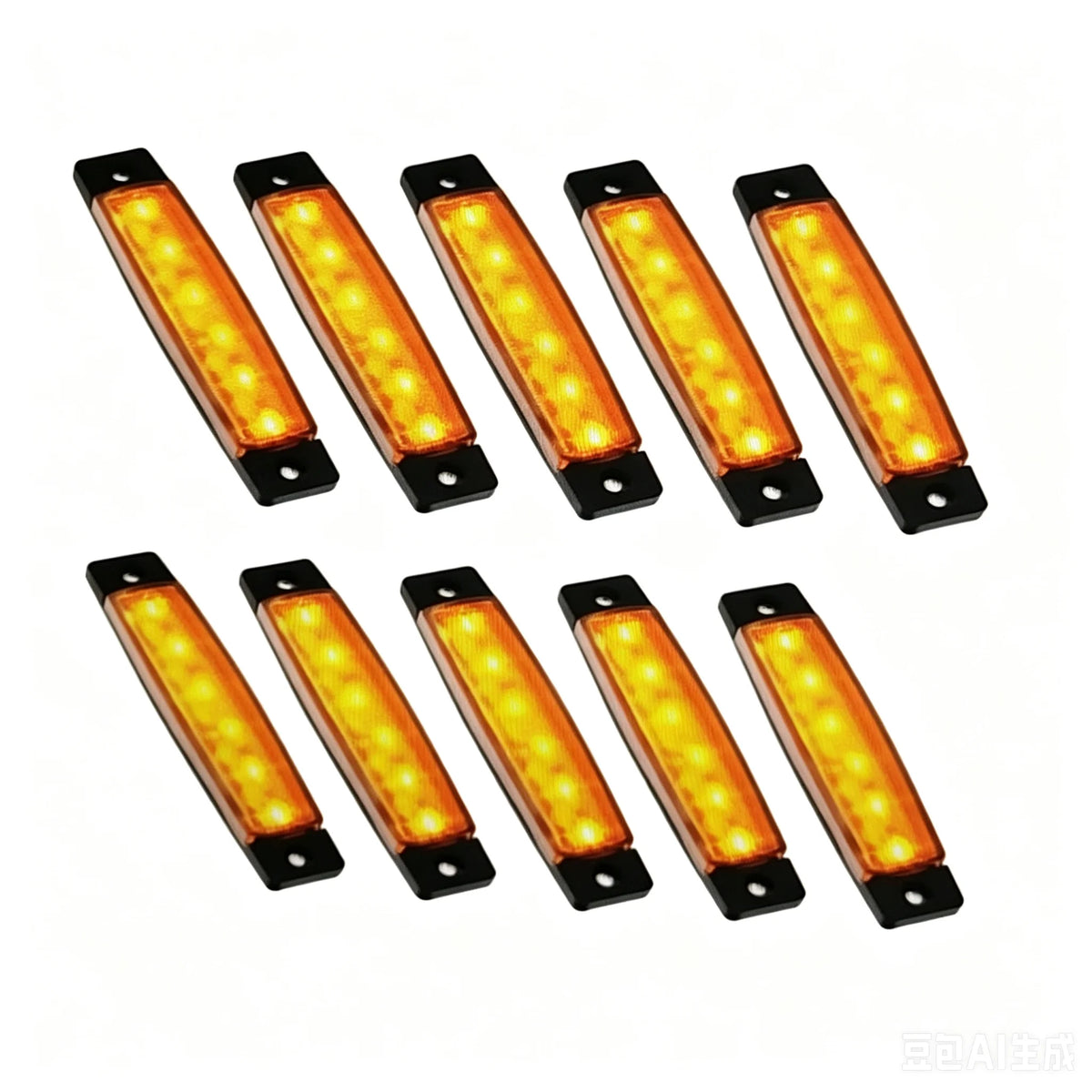 For Golf Cart Wrangler Offroad Rock Strip Underglow Wheel Fender