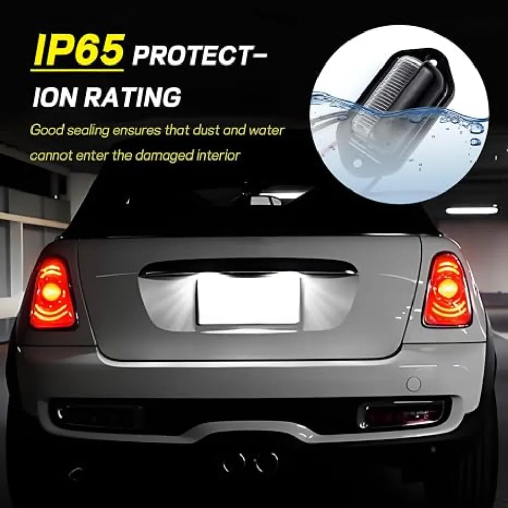 Multi Use 6LED Truck License Plate 12V 24V Motorcycle