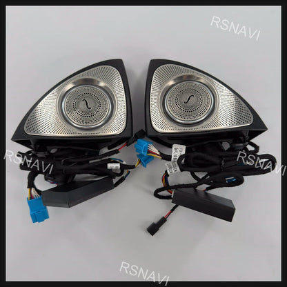 3D Rotating Tweeter Speakers Ambient Lighting Compatible