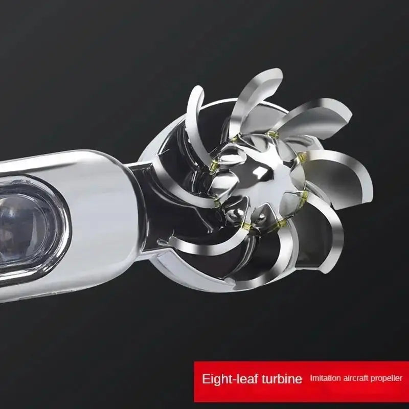 Wind Powered Daytime Running Creative Auxiliary Lighting