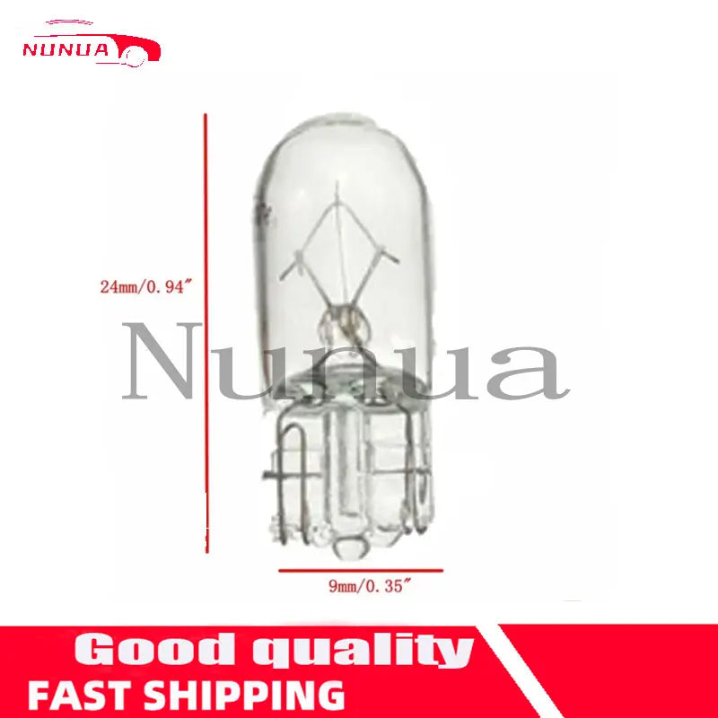 12V 5W T10 501 W5W Bulbs Single Filament Multiple