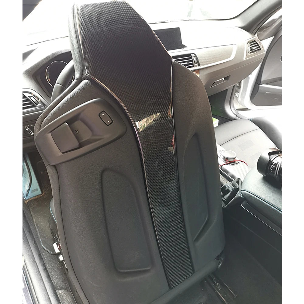 For BMW F80 M3 F82 F83 Dry Carbon Fiber Interior SEAT Back