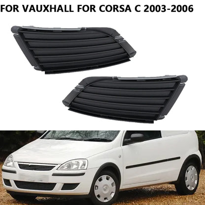 For Vauxhall Corsa C 2003 2004 Fog Cover 2005 2006 Lower Grille