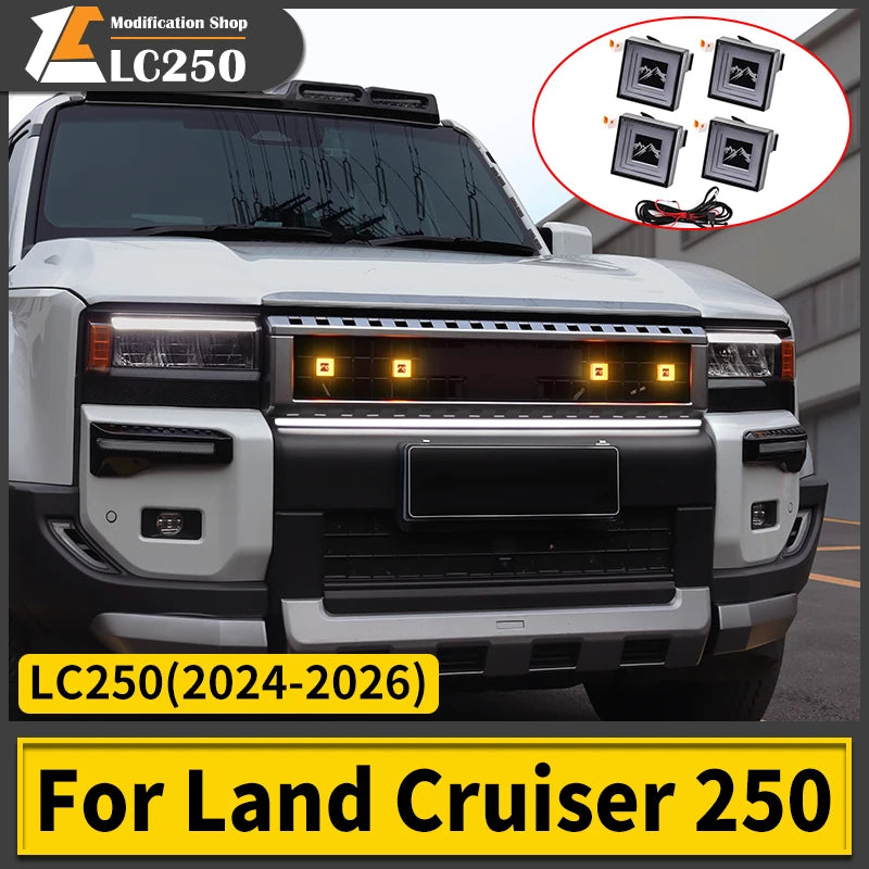 For Toyota Land Cruiser 250 2024 1958 J250 Radiator Grille Strip