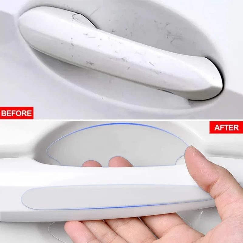 Door Bowl Scratch Resistant Sticker Invisible Transparent Handle