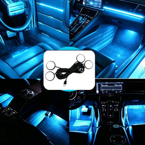 For Vehicle Interior Upgrade Accessories USB Interior Ambient In