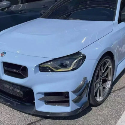 For BMW G87 M2 Coupe 2023+ Dry Carbon Fiber Tk Front Vent Side