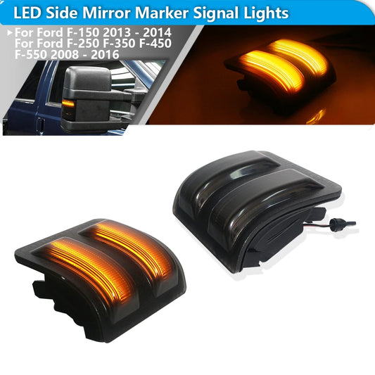 For Ford F-250 F-350 F-450 F-550 2PCS Ijdm Super Duty 2008-2016