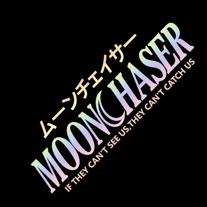 Jdm Moonchaser Sticker Windshield Banner Night Run Sport