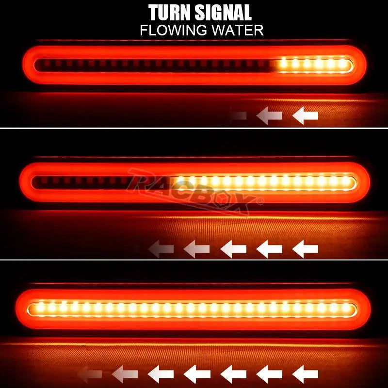 In Brake Tail Turn Stop Sequential Flowing Signal Drl