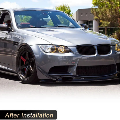 For BMW E90 E92 E93 M3 Front Bumper Canards Splitters 2007-2013
