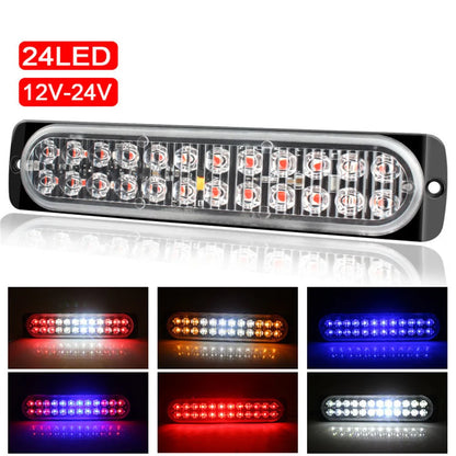12-24v ultra-thin Strobe 24LED Side Emergency Truck Trailers
