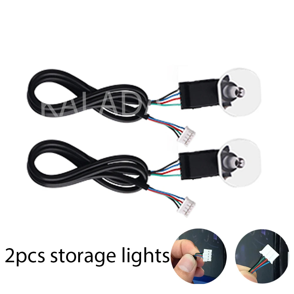 Dual Zone Colors RGB Ambient Parts Pins Plug Wires