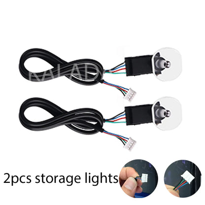 Dual Zone Colors RGB Ambient Parts Pins Plug Wires