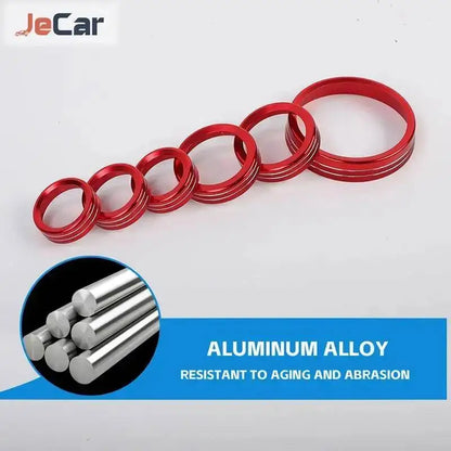 For Ford Bronco 2021 Up 4-Wheel Jecar Aluminum Alloy Knob Covers