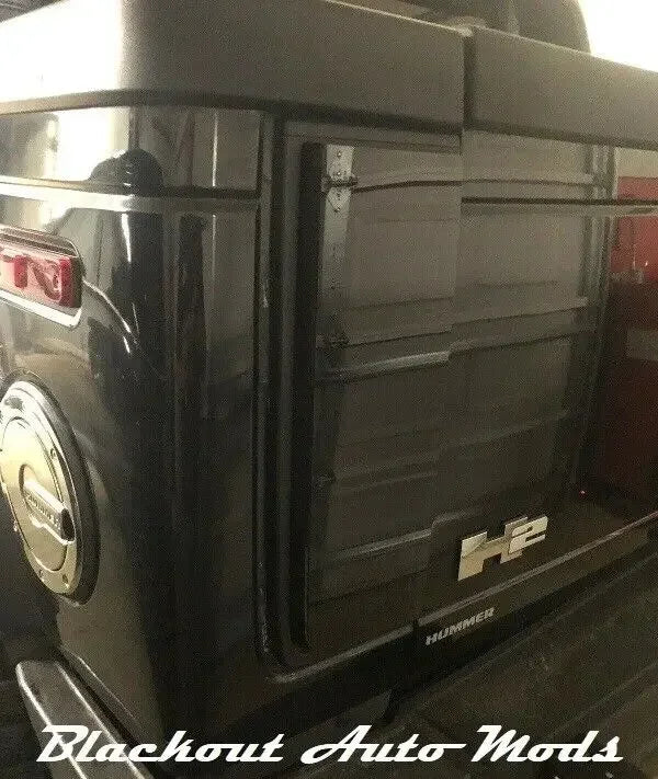 For Hummer H2 Sut Pickup Truck 03-09 Blackened Tail Back Turn