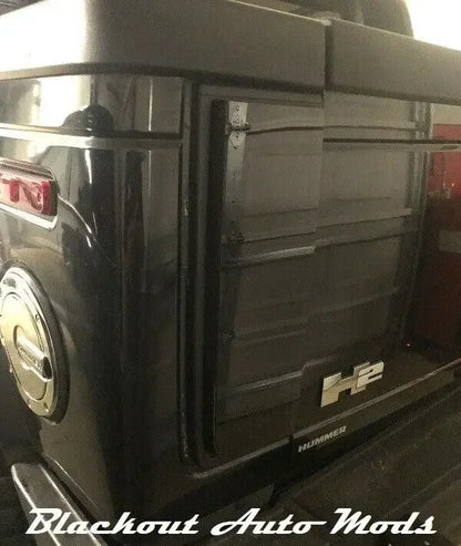 For Hummer H2 Sut Pickup Truck 03-09 Blackened Tail Back Turn