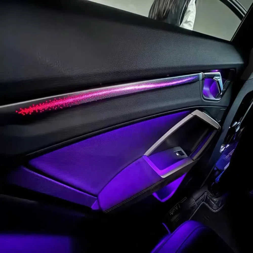 For Audi Q3 2019-2024 Color Dynamic Ambient Interior Lighting