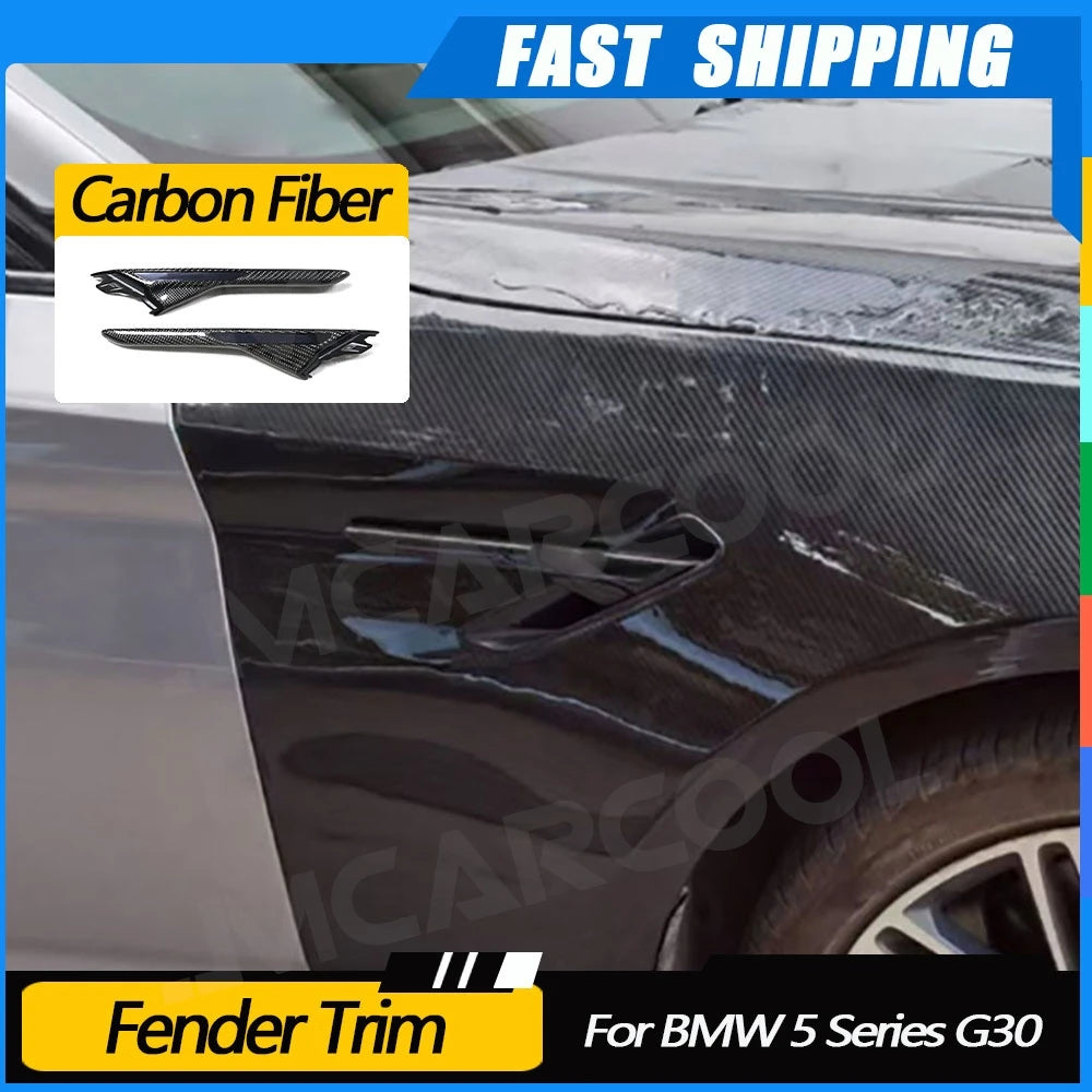 For BMW 5 Series G30 G38 Jmcarcool F90 M5 2018 Carbon Fiber Side