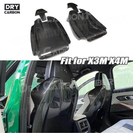 For BMW G80 G81 M3 G82 Dry Carbon Fiber Interior SEAT Back