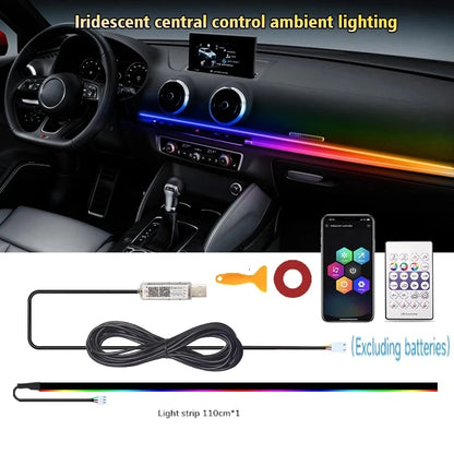 For Dashboard Floor Foot Front Windshield Ambient Mood USB APP