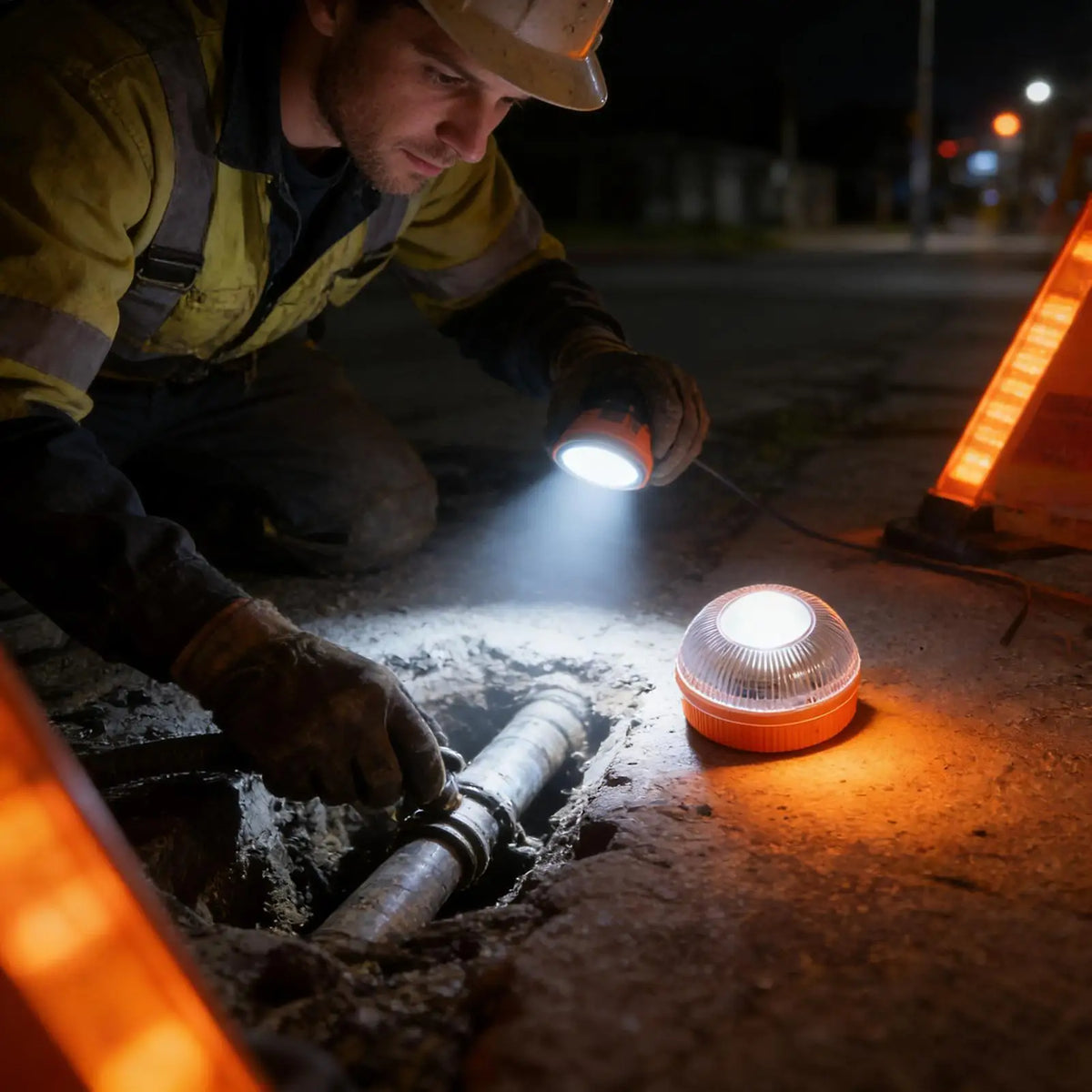 V16 Strobe Emergency Rotating Traffice Indication Flash Beacon