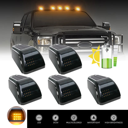 For Pickup 5X Solar Powered Cab Reusable Wireless Truck Roof