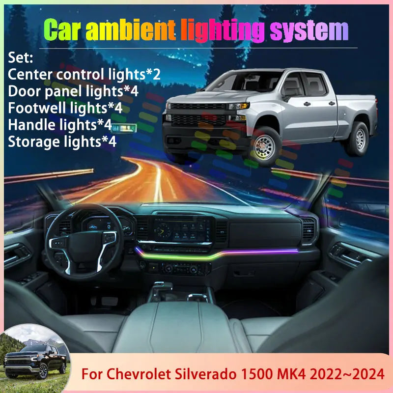For Chevrolet Silverado 1500 MK4 4TH 2022 In Atmosphere RGB