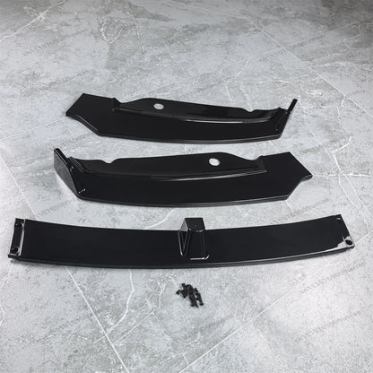 For BMW X5 E70 Standard 2006-2009 Gloss Black Mt Front Bumper