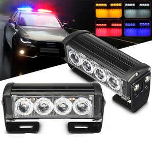 Warning Strobe Strip 8LED Remote Control Daytime Running Flashing