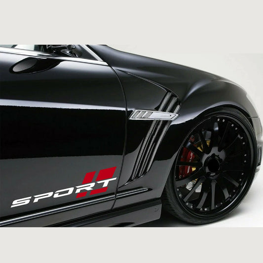 Racing Sport Door Side Sticker Reflective Body Decor Stripe