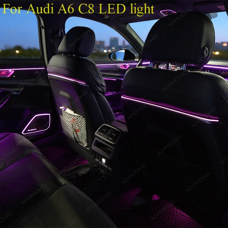 For Audi A6 C8 2018 2026 Kyncho Intelligent Ambient 12V Colors