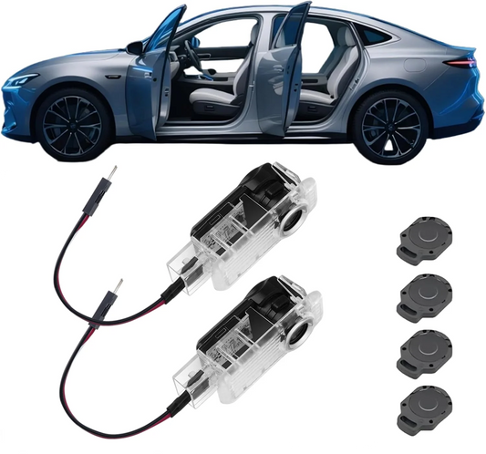 For Audi A6 A7 Q3 Q5 2PCS Set Door Courtesy Logo Projector Q7 A1