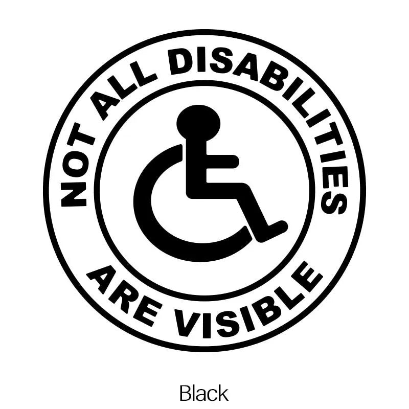 For Auto Door Windows Moto Body 1PC Not All Disabilities Are