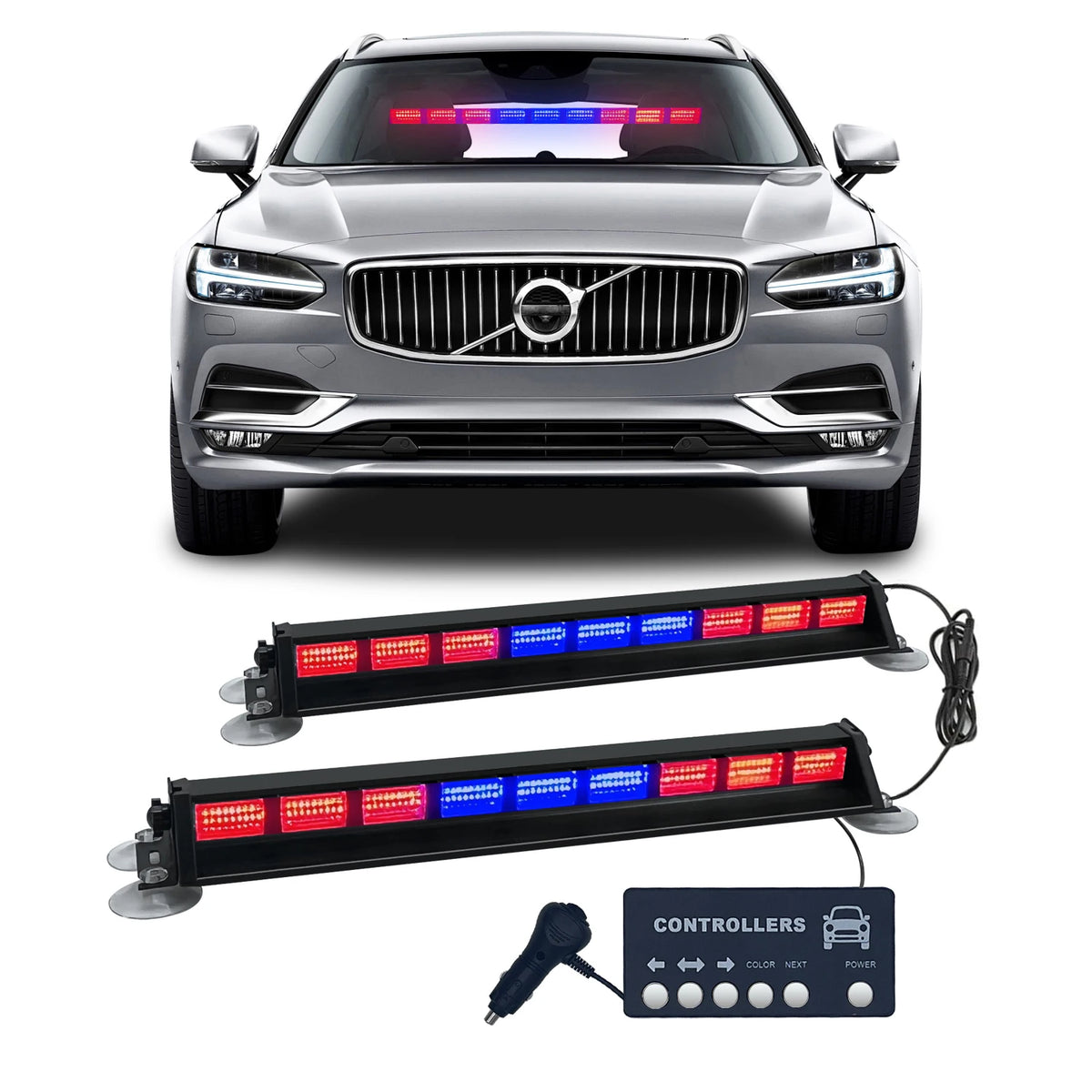 For All Vehicle Windshields 2IN1 Multifunctional Safety Warning