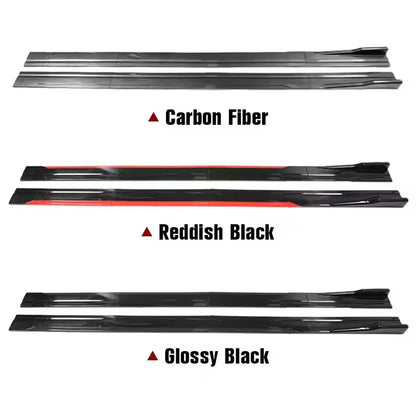 For BMW X4 G02 Racing Sport Side Skirts 2.0 2.2m 86.6 ABS