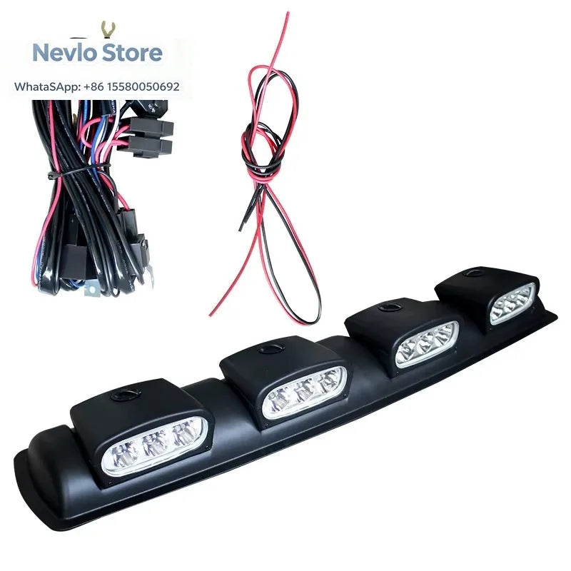 88CM ultra-bright Spotlights SUV off-road Pickup Jeep Roof Row